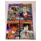 4 ASSORTED ANIME MANGA GRAPHIC NOVELS ADULT READ