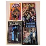 4 ASSORTED GRAPHIC NOVELS SEE DESC.