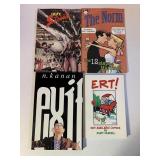 4 ASSORTED GRAPHIC NOVELS SEE DESC.