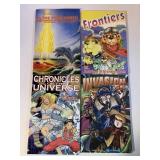 4 ASSORTED GRAPHIC NOVELS SEE DESC.