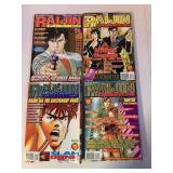 4 ASSORTED ANIME MANGA GRAPHIC NOVELS ADULT READ