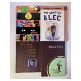 4 ASSORTED GRAPHIC NOVELS SEE DESC.