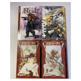 4 ANIME MANGA TOKYOPOP GRAPHIC NOVELS SEE DESC.