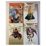 4 ANIME ADV MANGA GRAPHIC NOVELS SEE DESC.