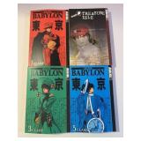 4 ANIME MANGA TOKYOPOP GRAPHIC NOVELS SEE DESC.