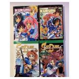 4 ANIME ADV MANGA GRAPHIC NOVELS SEE DESC.