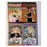 4 ANIME MANGA VIZ GRAPHIC NOVELS SEE DESC.