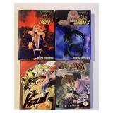 4 ANIME MANGA COMICS ONE GRAPHIC NOVELS SEE DESC.