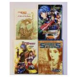 4 ANIME MANGA COMICS ONE GRAPHIC NOVELS SEE DESC.