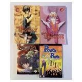 4 ANIME MANGA COMICS ONE GRAPHIC NOVELS SEE DESC.