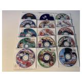 15 ASSORTED PREVIEWED ANIME DVD DISC SEE DESC.