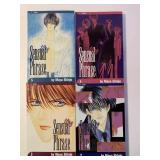 4 ANIME VIZ GRAPHIC NOVELS SEE DESC. ADULT READ