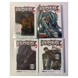 4 ANIME DARK HORSE GRAPHIC NOVELS ADULT READ