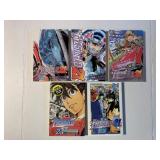 5 ANIME VIZ GRAPHIC NOVELS SEE DESC.