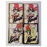 4 ANIME COMICS ONE GRAPHIC NOVELS SEE DESC.
