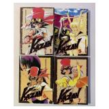 4 ANIME COMICS ONE GRAPHIC NOVELS SEE DESC.