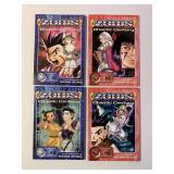 4 ANIME VIZ GRAPHIC NOVELS SEE DESC.