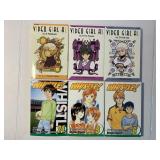6 ANIME VIZ GRAPHIC NOVELS SEE DESC.