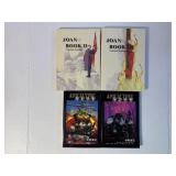 4 ASSORTED GRAPHIC NOVELS SEE DESC.