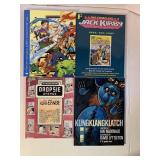 4 ASSORTED GRAPHIC NOVELS SEE DESC.