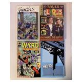 4 ASSORTED GRAPHIC NOVELS SEE DESC.