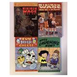 4 ASSORTED GRAPHIC NOVELS SEE DESC.