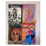 4 ASSORTED GRAPHIC NOVELS SEE DESC.