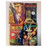 4 ASSORTED GRAPHIC NOVELS SEE DESC.