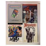 4 ASSORTED GRAPHIC NOVELS SEE DESC.