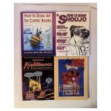 4 ASSORTED GRAPHIC NOVELS SEE DESC.