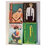 4 VIZ ANIME MANGA GRAPHIC NOVELS SEE DESC.