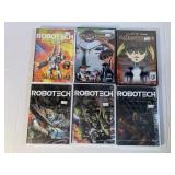 6 ASSORTED ANIME MANGA DVD'S SEE DESC.