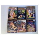 6 ANIME DVD'S SEALED SEE DESC. ADULT