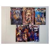 5 ANIME MANGA TOKYOPOP GRAPHIC NOVELS SEE DESC.