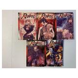 5 ANIME MANGA TOKYOPOP GRAPHIC NOVELS SEE DESC.
