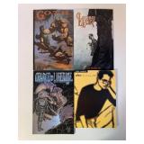 4 ASSORTED GRAPHIC NOVELS SEE DESC.
