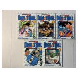 5 ANIME VIZ GRAPHIC NOVELS SEE DESC.