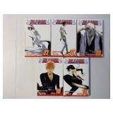 5 ANIME VIZ GRAPHIC NOVELS SEE DESC.