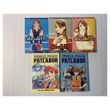 5 ANIME VIZ GRAPHIC NOVELS SEE DESC.