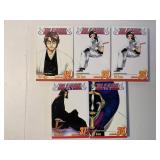 5 ANIME VIZ GRAPHIC NOVELS SEE DESC.