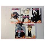 5 ANIME VIZ GRAPHIC NOVELS SEE DESC.