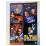4 ASSORTED GRAPHIC NOVELS SEE DESC.