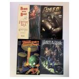 4 ASSORTED GRAPHIC NOVELS SEE DESC.
