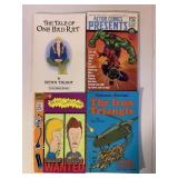 4 ASSORTED GRAPHIC NOVELS SEE DESC.