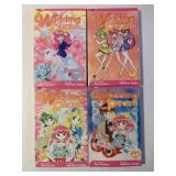 4 ANIME VIZ GRAPHIC NOVELS SEE DESC.