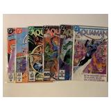 6 DC COMICS AQUAMAN #1-4 & WONDER WOMAN #2, 3