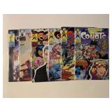 6 ASSORTED EPIC/MARVEL COMICS SEE DESC.