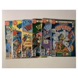 6 DC COMICS THE NEW ADVENTURES OF SUPERBOY #9-14