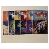 6 PACIFIC COMICS TWISTED TALES #1-6 ADULT READ