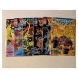 6 DC COMICS FOREVER PEOPLE #1-5 & MAN HUNTER #1